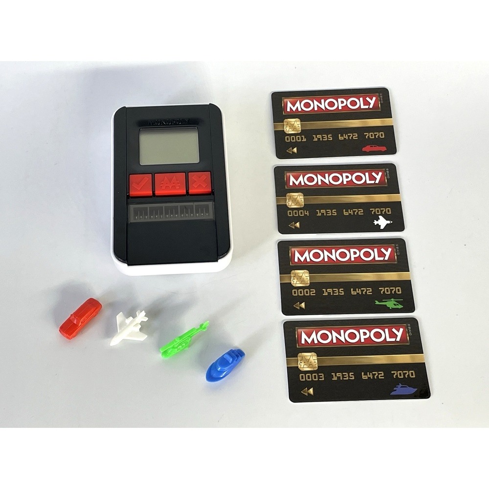 Monopoly Ultimate Banking Replacement Electronic Unit Credit Cards Movers‎ 2016